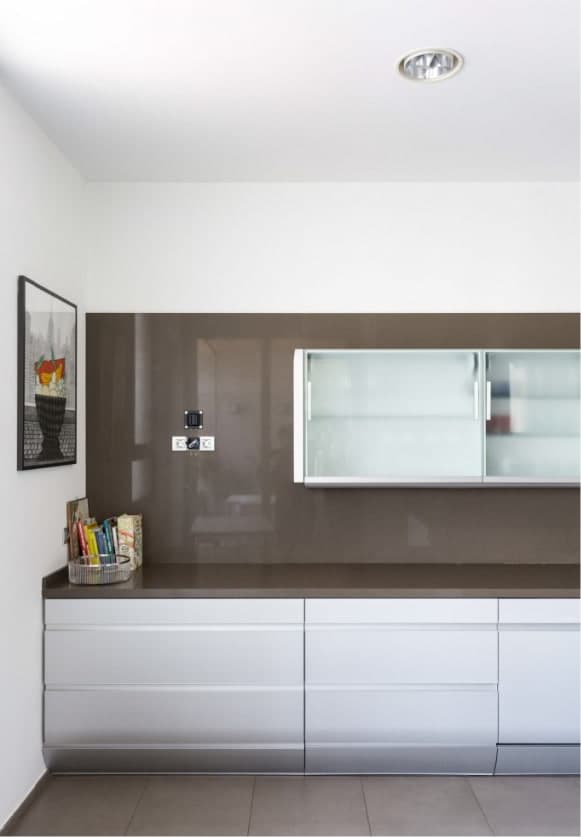 Modern equipped kitchen